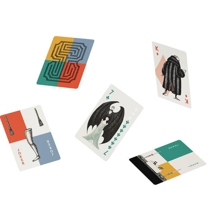 EDWARD GOREY PLAYING CARDS