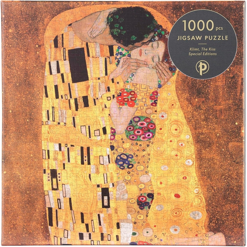 KLIMT, THE KISS 1000 PIECE JIGSAW PUZZLE