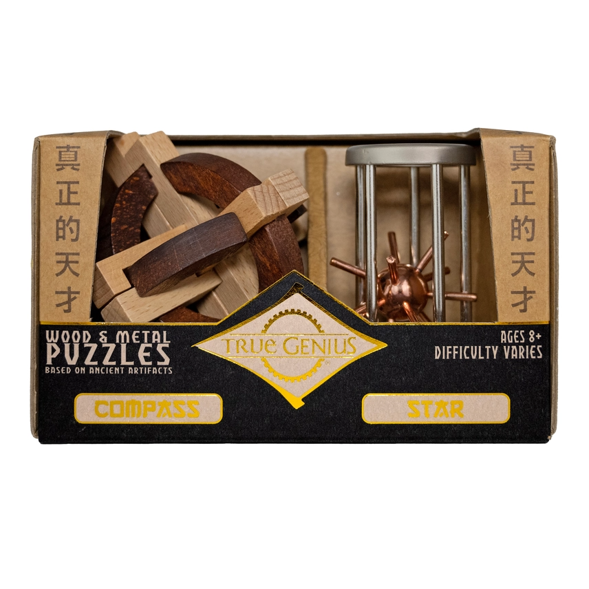 TRUE GENIUS - COMPASS AND STAR
