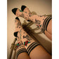 TATTOOED LADY CREW SOCKS BY FOOTCLOTHES