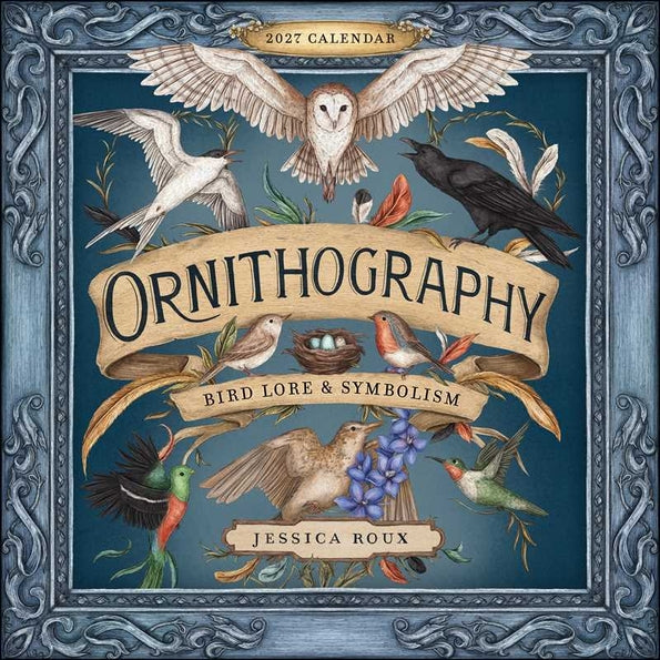 ORNITHOLOGY 2027 WALL CALENDAR BY JESSICA ROUX