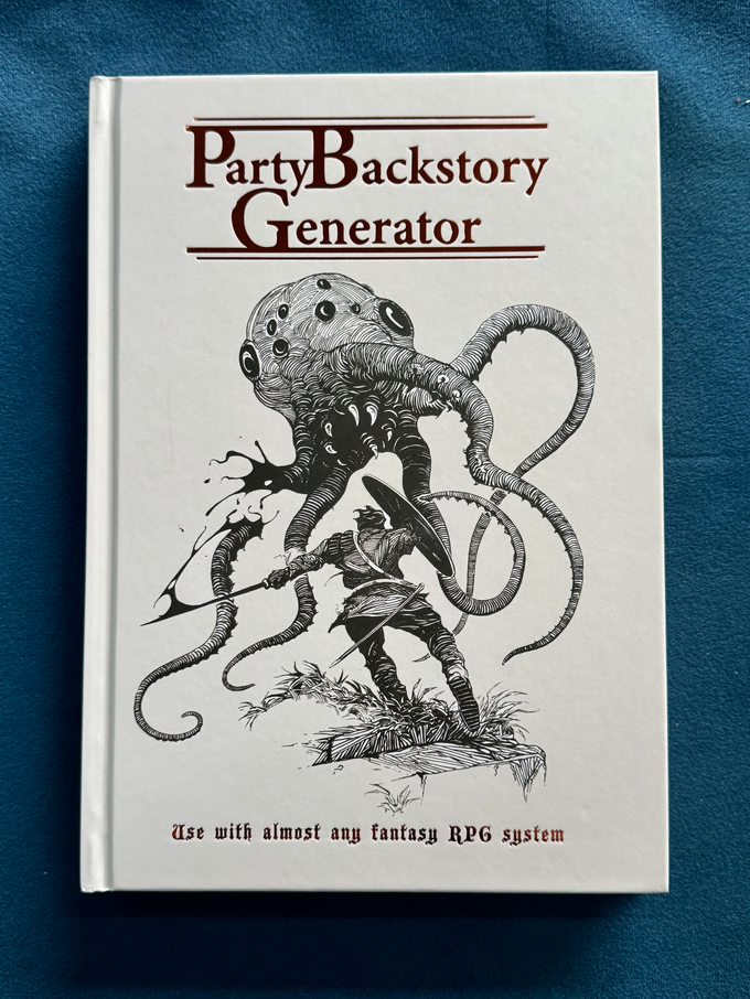 PARTY BACKSTORY GENERATOR 2E