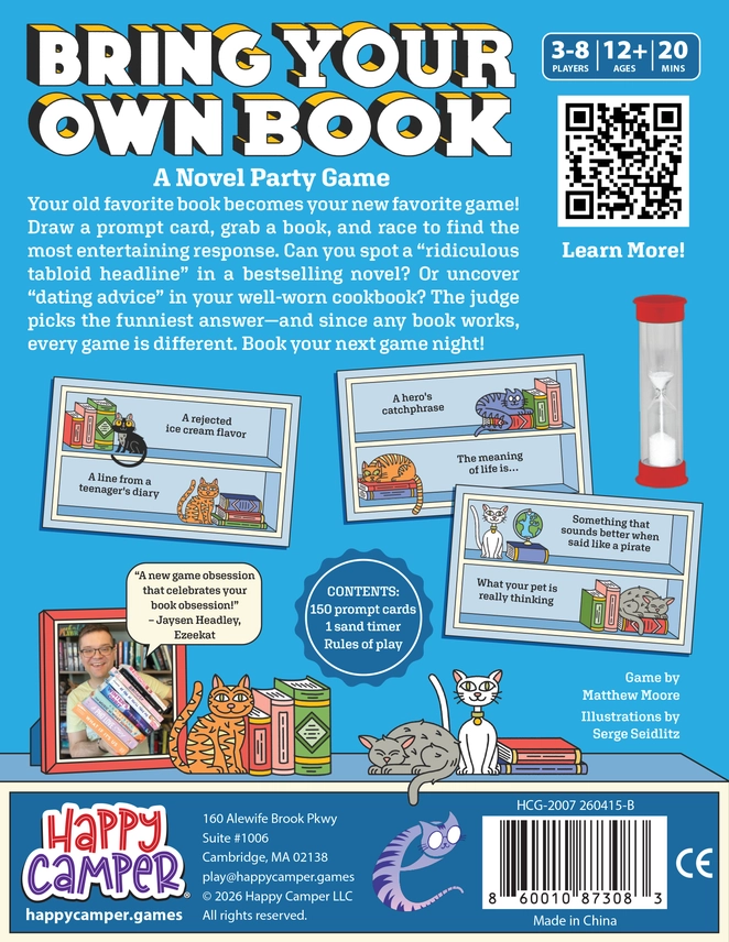 BRING YOUR OWN BOOK