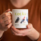 COCKS PUNNY BIRD MUG