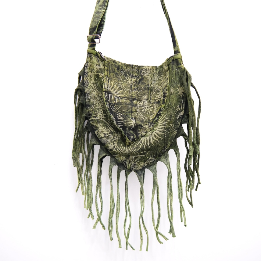 CELESTIAL CROSSBODY FRINGE BAG