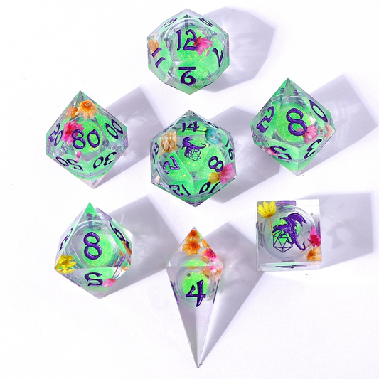 ETHEREAL FIELDS: CAPTURED MAGIC LIQUID CORE DICE SET