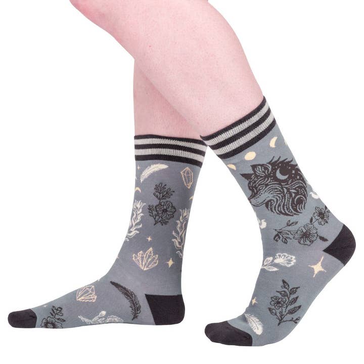 THE WOLF CREW SOCKS BY FOOTCLOTHES