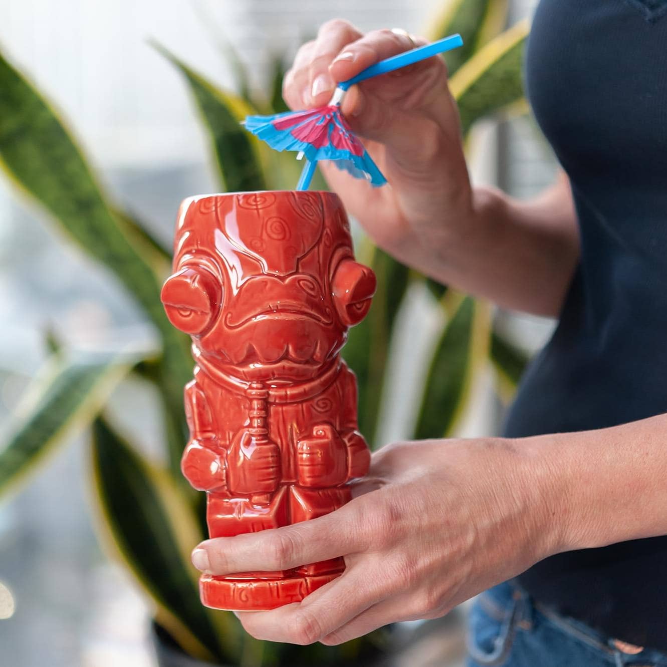 STAR WARS ADMIRAL ACKBAR TIKI MUG BY GEEKI TIKIS