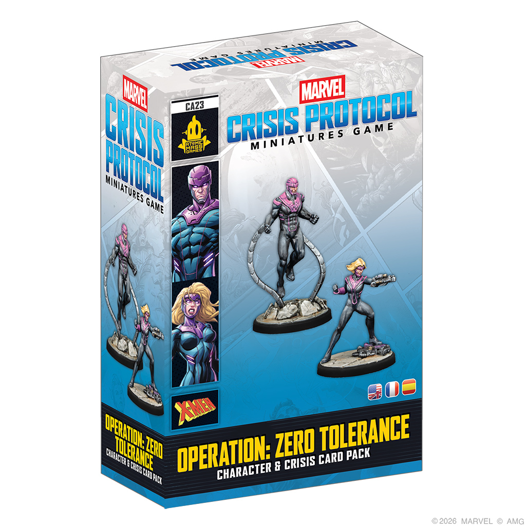 MARVEL CRISIS PROTOCOL: OPERATION ZERO TOLERANCE CHARACTER & CRISIS CARDS