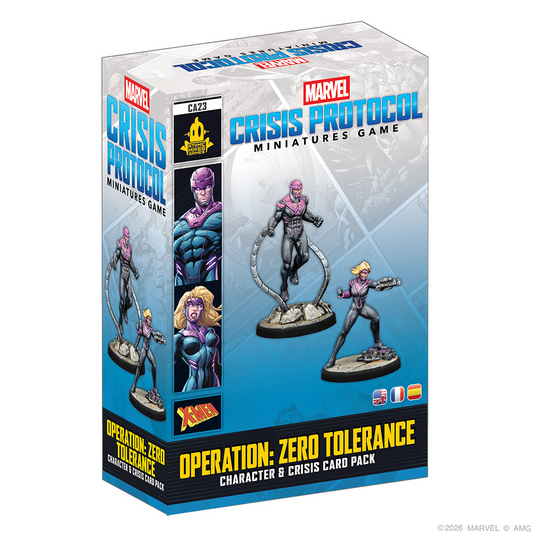 MARVEL CRISIS PROTOCOL: OPERATION ZERO TOLERANCE CHARACTER & CRISIS CARDS