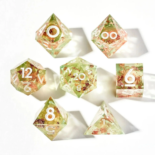 DISPEL CANTALOUPE SORBET 7PC DICE SET