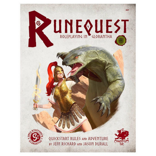 RUNEQUEST QUICK START