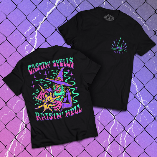 CASTIN' SPELLS, RAISIN' HELL TEE