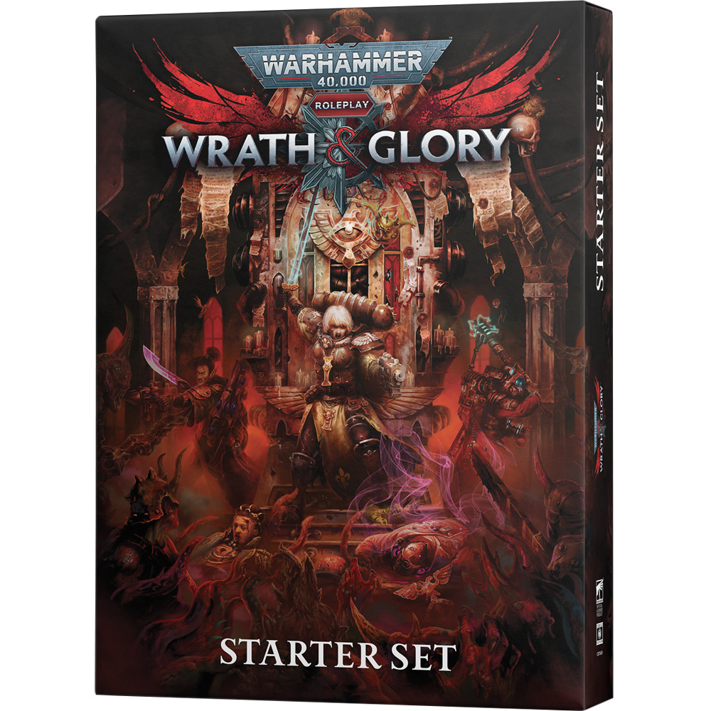 WARHAMMER 40K RPG WRATH AND GLORY STARTER SET