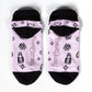 PASTEL GOTH GRIM REAPER ANKLE SOCKS BY FOOTCLOTHES