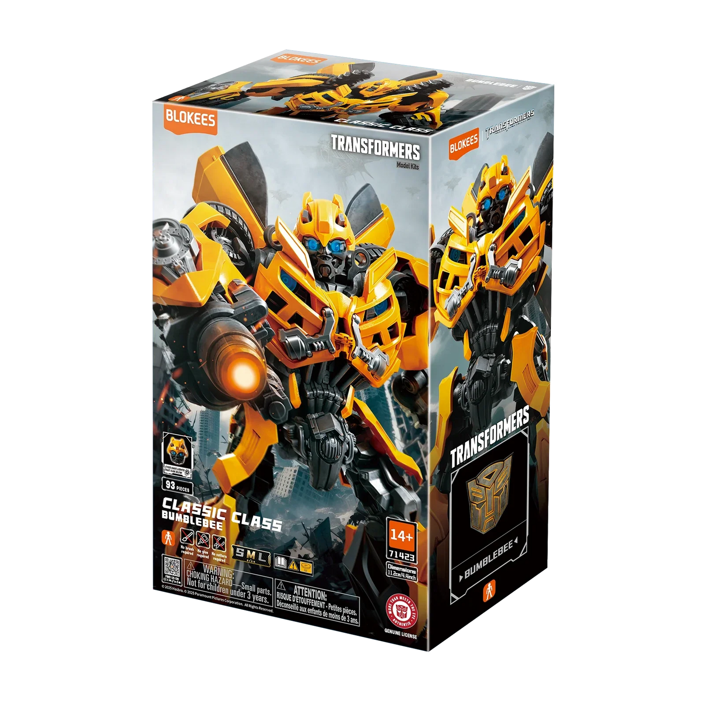 TRANSFORMERS BLOKEES CLASSIC CLASS DARK OF THE MOON BUMBLEBEE