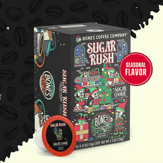 BONES COFFEE SUGAR RUSH 12CT CUPS