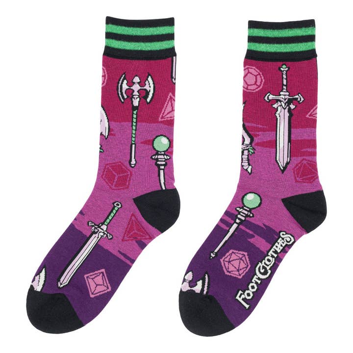 SOCKS OF WOUNDING CREW SOCKS BY FOOTCLOTHES