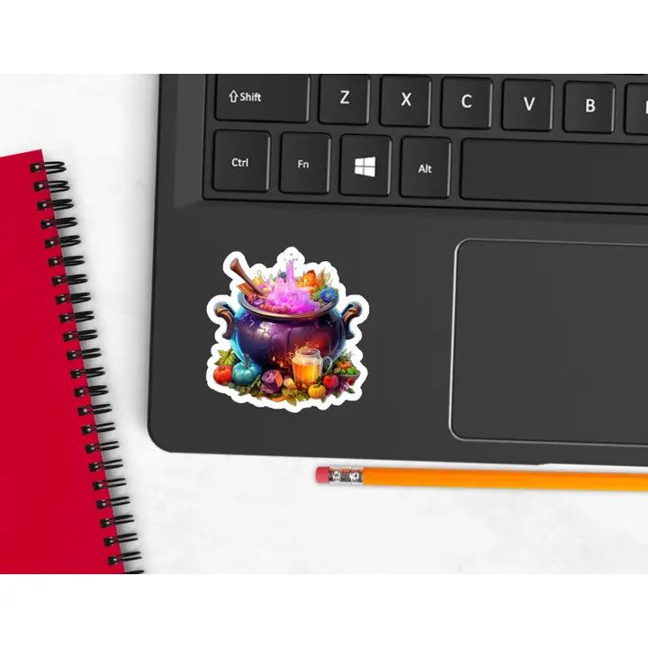 MAGICAL BREWING CAULDRON STICKER