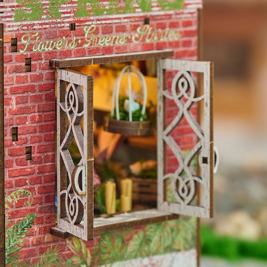 FLOWER SHOP DIY BOOK NOOK