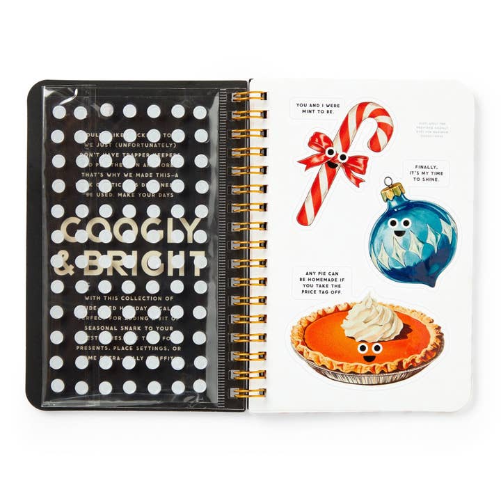 GOOGLY AND BRIGHT HOLIDAY STICKER BOOK