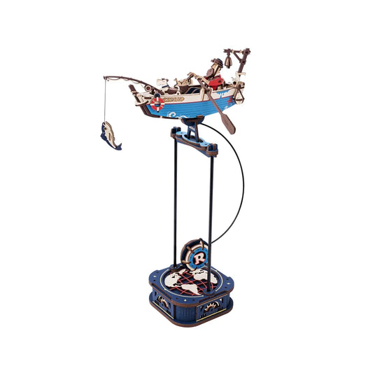 OCEAN FISHER GRAVITY SWING 3D WOODEN PUZZLE KIT