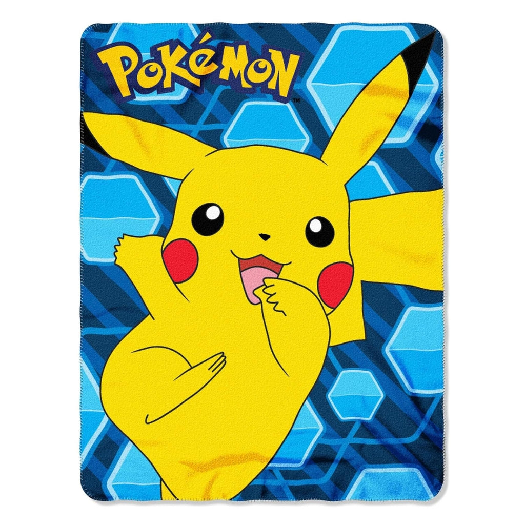 POKEMON PIKACHU FLEECE THROW BLANKET