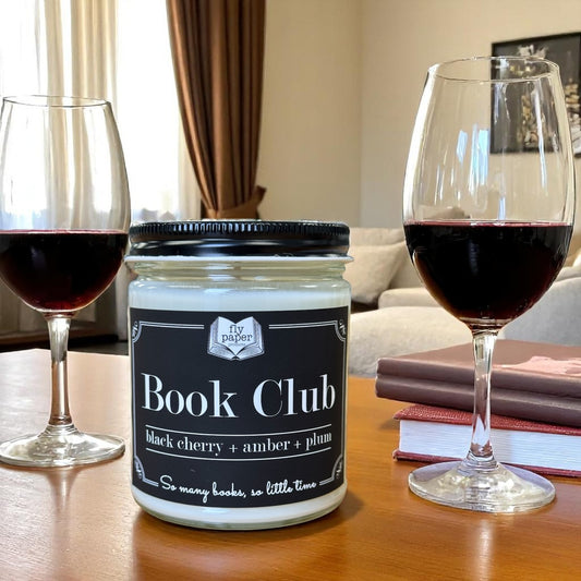 BOOK CLUB JAR CANDLE