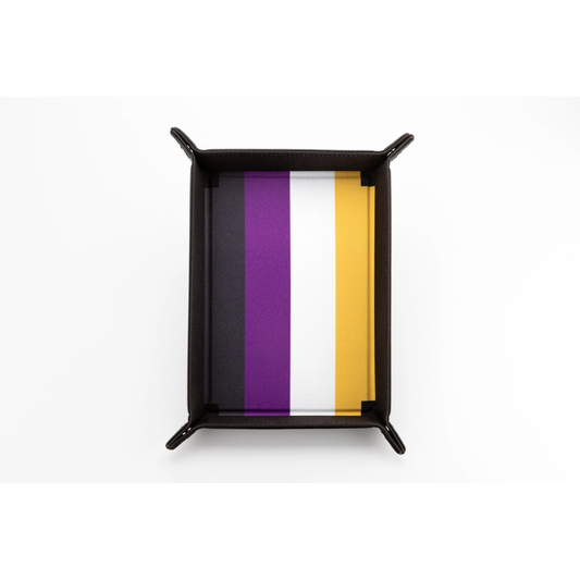 NONBINARY FLAG DICE TRAY