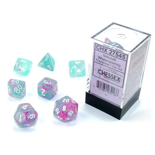 7 SET POLY WISTERIA/WHITE NEBULA