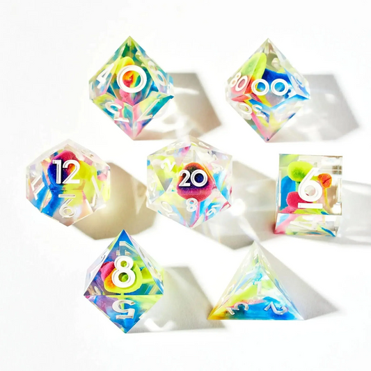 DISPEL COLOR SPRAY 7PC DICE SET