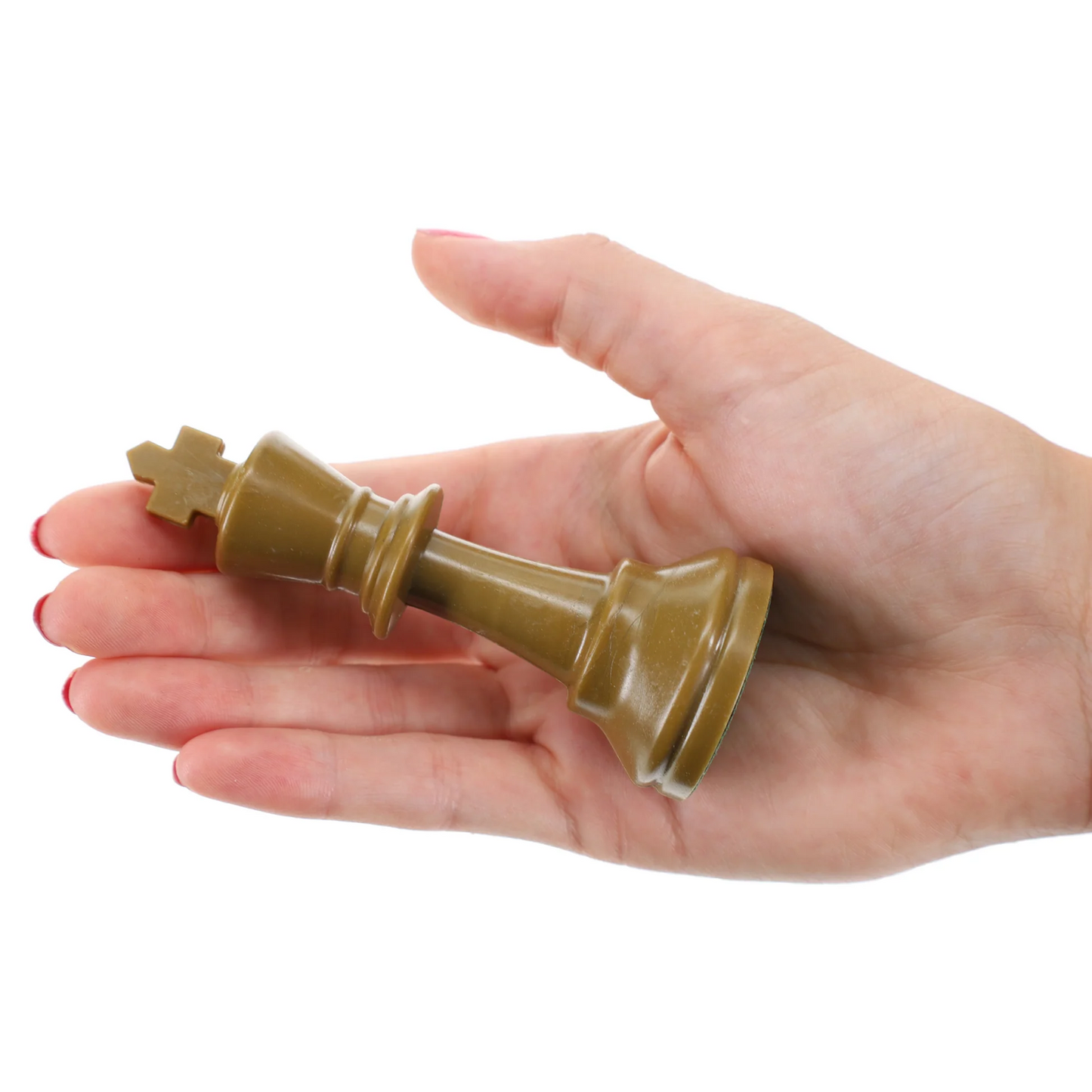 PLASTIC CHESSMEN 3.75": GOLD