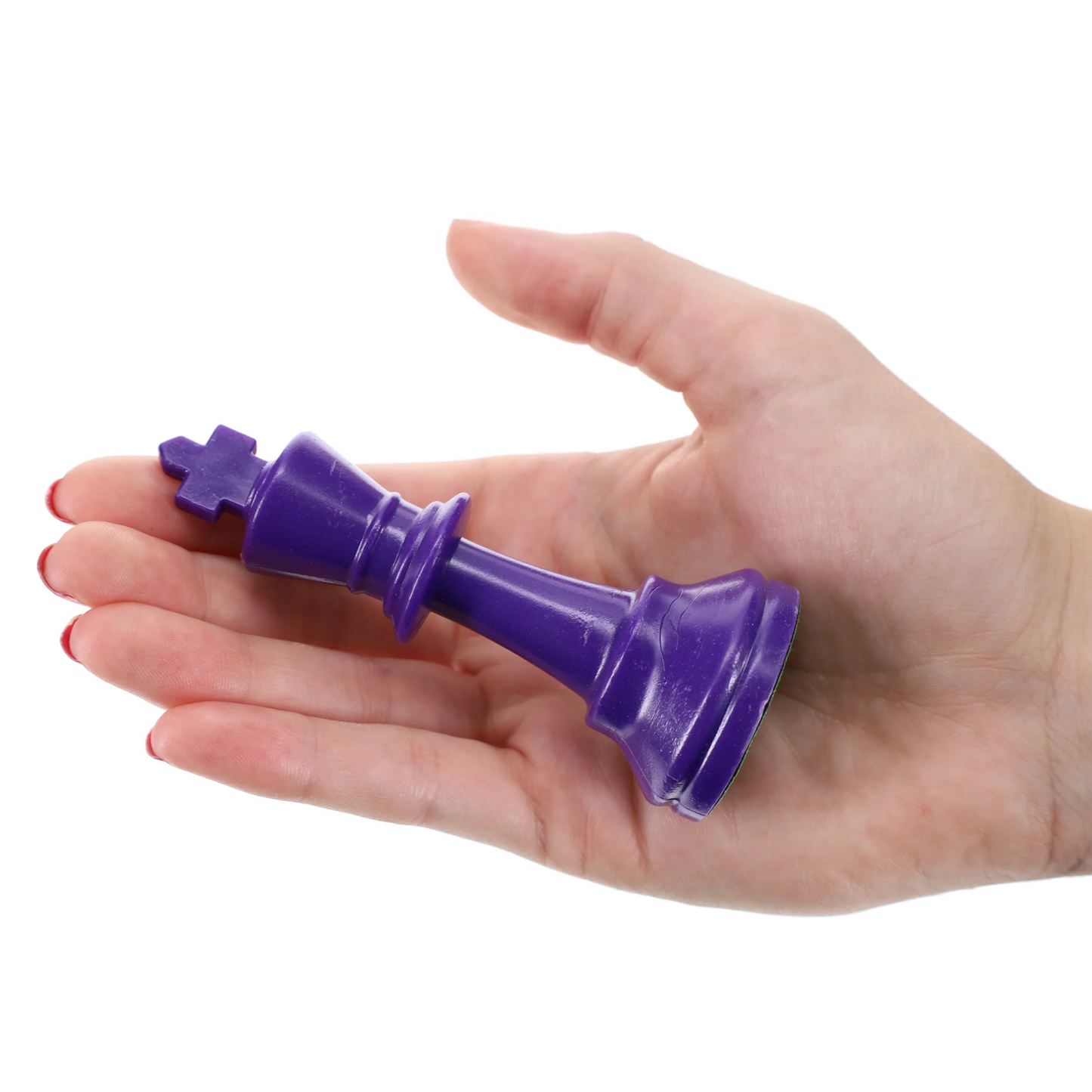 PLASTIC CHESSMEN 3.75": PURPLE