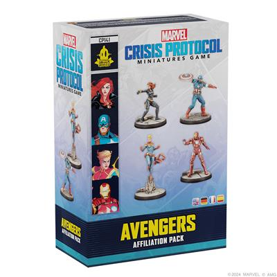 MARVEL CRISIS PROTOCOL AVENGERS AFFILIATION PACK
