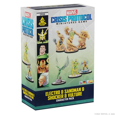 MARVEL CRISIS PROTOCOL - ELECTRO & SANDMAN & SHOCKER & VULTURE