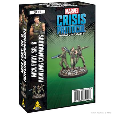MARVEL CRISIS PROTOCOL NICK FURY SR & HOWLING COMMANDOS