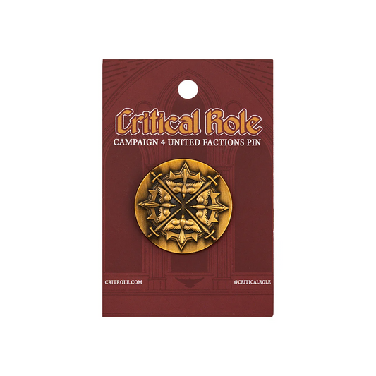 CRITICAL ROLE CAMPAIGN 4 UNITED FACTION PIN