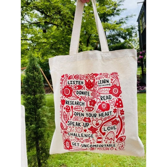 CALL TO ACTION TOTE BAG