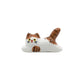 BROWN AND WHITE CAT CERAMIC CHOPSTICK REST
