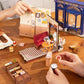 LEISURE TIME TEA ROOM DIY MINIATURE HOUSE KIT