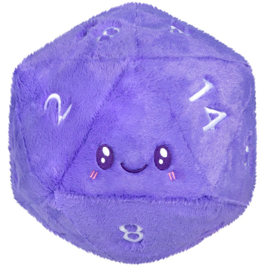 SQUISHABLE PURPLE D20 DICE
