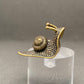 MINIATURE BRASS SNAIL