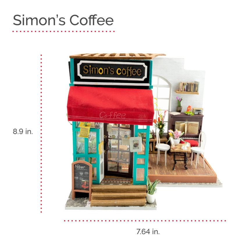 SIMON'S COFFEE DIY MINIATURE HOUSE