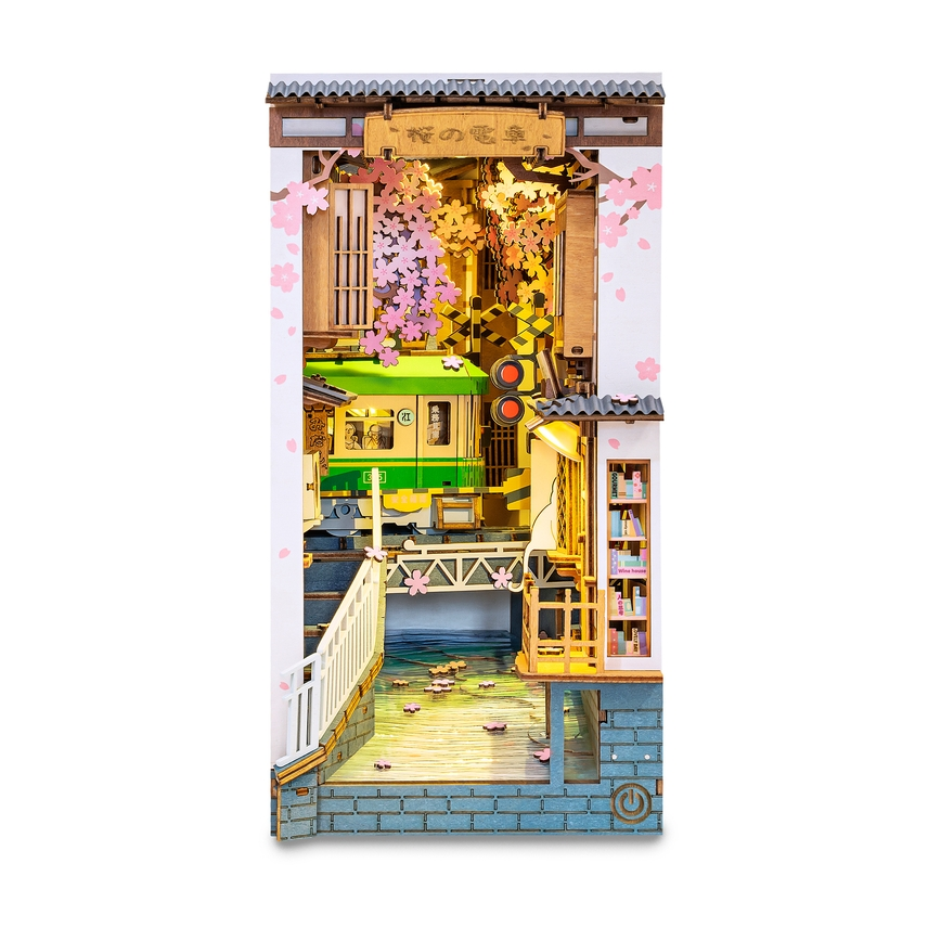 BOOK NOOK SAKURA DENSYA WOODEN PUZZLE