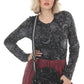CELESTIAL PRINT ROUND BAG