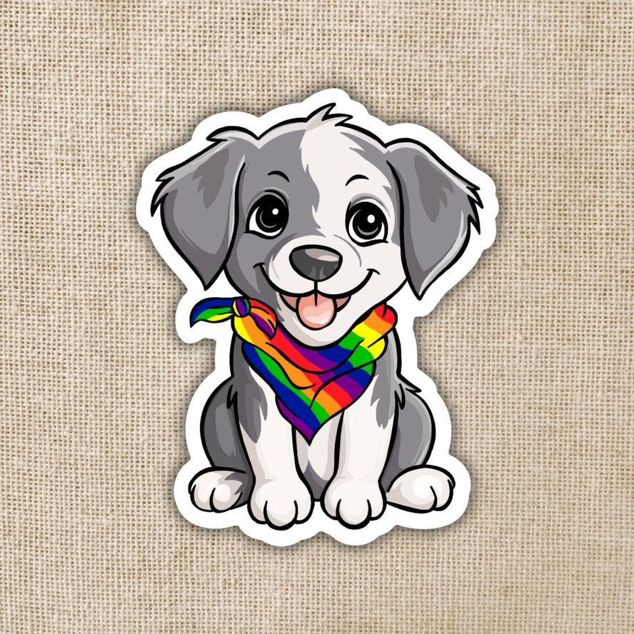 PRIDE DOG STICKER