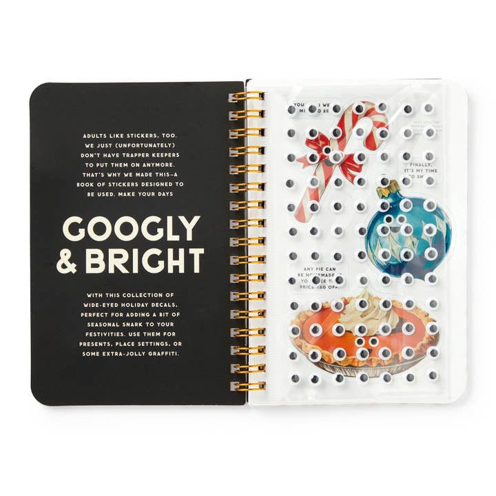 GOOGLY AND BRIGHT HOLIDAY STICKER BOOK