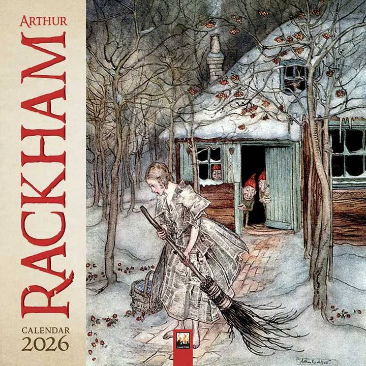 ARTHUR RACKHAM 2026 WALL CALENDAR