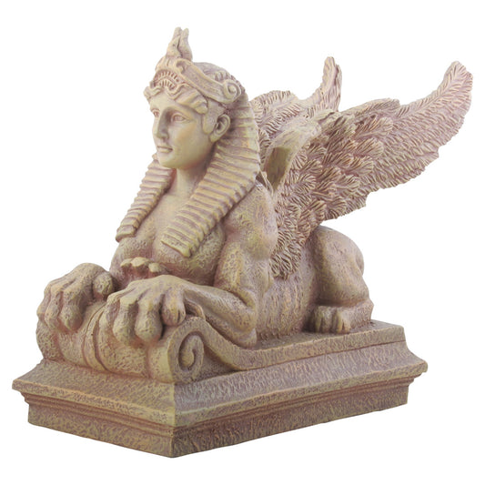 MYTHOLOGICAL SPHINX STATUE