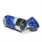 DOUBLE LID TEA CONTAINER BLUE AND WHITE SAKURA 7.04 oz
